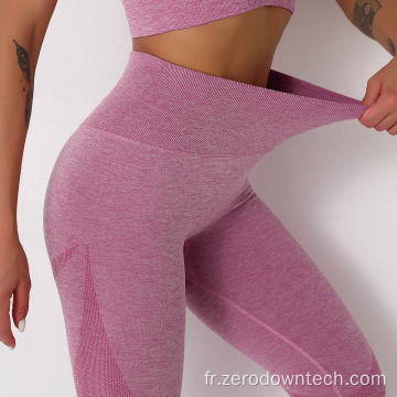 pantalons de yoga de hanche sexy de remise en forme de sports